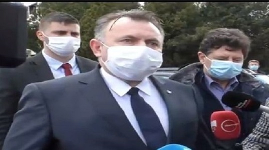 Nelu Tătaru, în vizită la Spitalul Judeţean Buzău