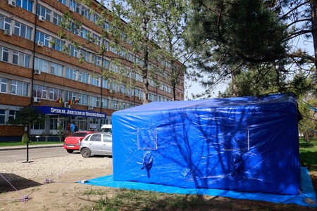 Cele şapte cadre medicale de la SJU Buzău confirmate cu coronavirus, transferate la spital în Bucureşti