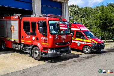 ISU Bucureşti-Ilfov a deschis un punct de lucru temporar la kilometrul 19 al A2, pentru a putea interveni mai rapid la evenimentele produse pe autostradă