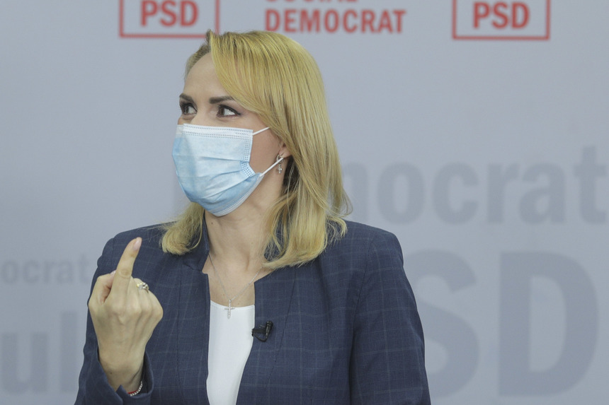 Gabriela Firea anunţă validarea, în CEx al PSD de joi, a candidaţilor la alegerilor locale
