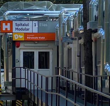 Terapia Intensivă de la Spitalul Modular Elias 1, funcţională de astăzi/ Spitalul tratează deja 22 de pacienţi