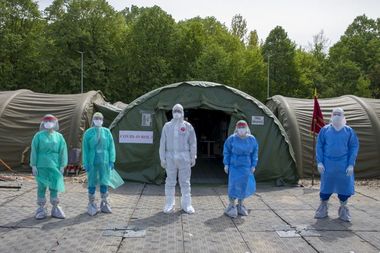 Şeful Secţiei ATI din Spitalul Militar Central: La Spitalul Militar ROL 2 Aslan au beneficiat de ventilaţie mecanică 52 de pacienţi, iar opt au primit tratament cu plasmă