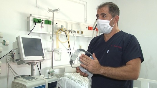 Tehnică nouă, folosită la Spitalul de Boli Infecţioase ”Victor Babeş” Timişoara în cazul pacienţilor cu COVID-19 - FOTO, VIDEO