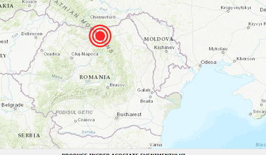 Cutremur cu magnitudinea 3,2, în judeţul Suceava