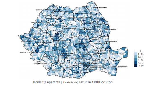 Raport coronavirus săptămâna 28 septembrie - 4 octombrie: 174 de focare înregistrate, cu peste 70 mai multe decât în săptămâna precedentă/ 36.8% din totalul cazurilor s-au înregistrat în Bucureşti, Iaşi, Bacău, Neamţ şi Cluj - DOCUMENT