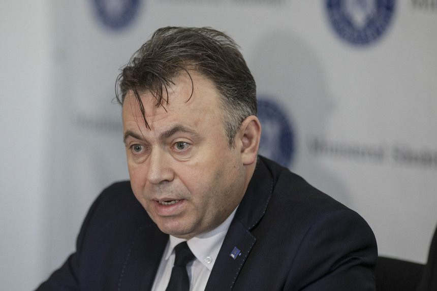 Ministrul Sănătăţii Nelu Tătaru susţine miercuri o declaraţie de presă la Guvern