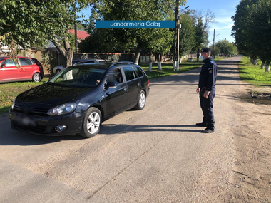 Galaţi: Un bărbat infectat cu SARS CoV-2 şi izolat la domiciliu, prins de jandarmi când încerca să iasă dintr-o localitate aflată în carantină