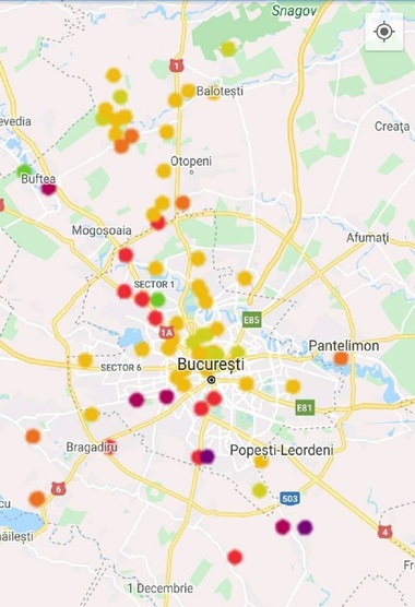 Ministerul Mediului - Verificări după ce reţelele independente de monitorizare a calităţii aerului au indicat ”episoade de poluare” în Bucureşti. Sensibilitatea senzorilor de monitorizare a calităţii aerului poate fi afectată de ceaţă