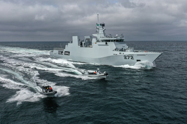 Corveta PNS Tabuk, construită ȋn România, a fost predată oficial Marinei Militare din Pakistan - FOTO
