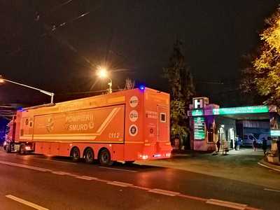 Unitate mobilă de Terapie Intensivă, la Timişoara/ Camionul cu 12 locuri a mai fost folosit de medicii din oraş, dar s-a defectat şi a fost trimis la reparat, la Cluj