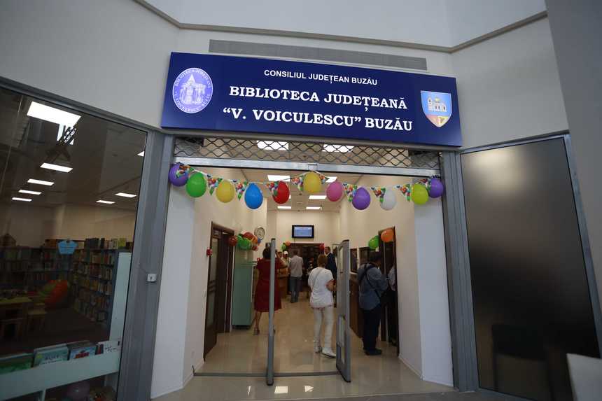 Biblioteca Judeţeană Buzău, închisă după confirmarea unor cazuri de infectare cu noul coronavirus