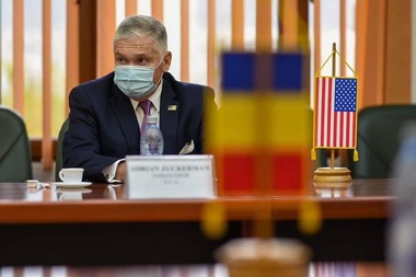 Adrian Zuckerman, ambasadorul SUA la Bucureşti: Vom lucra toţi la un plan ca să fie o şosea şi o cale ferată care să unească Iaşiul cu autostrada care se va face între Constanţa şi Gdansk