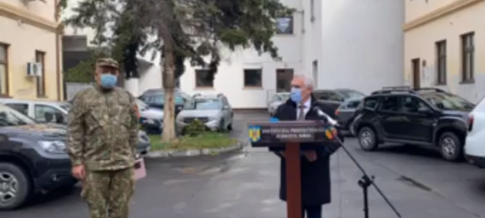 Conducere militară la Direcţia de Sănătate Publică Sibiu