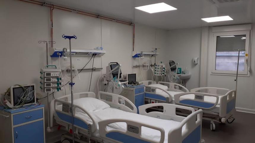 Spitalul Judeţean Sibiu creşte capacitatea de tratare a pacienţilor cu forme grave de coronavirus cu 10 paturi de ATI/ Judeţul Sibiu rămâne cu cea mai mare incidenţă din ţară, chiar dacă cifrele au scăzut constant în ultima săptămână