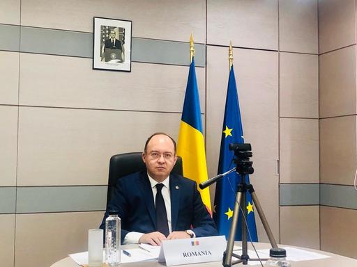 Ministrul de Externe, Bogdan Aurescu, participă la reuniunea miniştrilor afacerilor externe ai statelor membre NATO