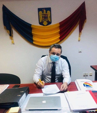 Primarul municipiului Slobozia a fost infectat cu SARS-CoV-2
