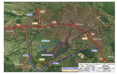 Consiliul Judeţean Sibiu scoate la licitaţie Studiul de fezabilitate pentru Varianta Ocolitoare Sud, un proiect în valoare de peste 4,1 milioane de lei/ Şoseaua de peste 20 de kilometri urmăreşte ocolirea municipiului Sibiu şi a localităţilor limitrofe
