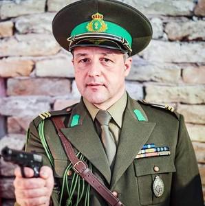 Primarul din Brăila, în rolul unui căpitan al Armatei Române, într-un scurtmetraj al Universităţii Danubius din Galaţi - FOTO