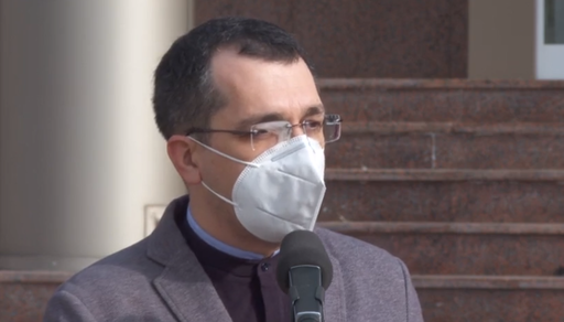 Ministrul Sănătăţii despre protestul AUR: Înţelegerea mea este că e un protest pur politic, făcut de un partid politic care are de livrat mesaje politice / Nu am o problemă să discut cu nimeni, dar aş vrea să discut, dacă se poate, fără megafon
