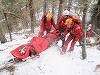 Zi cu număr record de accidentări în Poiana Braşov – Salvamontiştii au avut 17 intervenţii, pentru şase turişti fiind necesară şi intervenţia SMURD - VIDEO