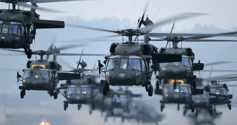 Treizeci de elicoptere ale Forţelor Terestre ale SUA vor zbura, între 24 februarie şi 5 martie, din Grecia către baza de la Mihail Kogălniceanu 