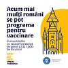 UPDATE - Arhiepiscopia Timişoarei îşi exprimă regretul faţă de postarea pro-vaccinare promovată de Ministerul Sănătăţii în care apare Catedrala fără crucile din vârful turlelor şi cere modificarea afişului / Afişul a fost modificat - FOTO
