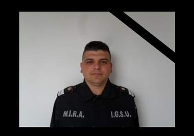 Vrancea: Pompierul care a murit în accident a salvat anul trecut un bărbat aflat în stop cardio-respirator, iar timp de 9 ani a donat trombocite pentru un pacient cu o boală rară