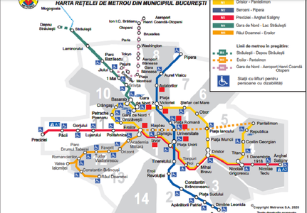 Programul de circulaţie la metrou în perioada 30 aprilie - 3 mai. Cum vor circula trenurile în noaptea de Înviere