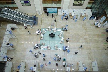 UPDATE - Peste 5.500 de persoane au fost vaccinate împotriva COVID-19 până în prezent, la Maratonul de vaccinare de la Bucureşti