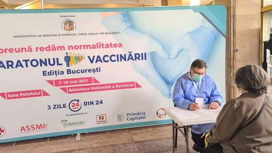 Rafila: Particip la maratonul de vaccinare organizat în Bucureşti/ Mă implic deoarece copiii au nevoie sa meargă la şcoală în siguranţă, vârstnicii şi bolnavii cronici să beneficieze de servicii de sănătate în siguranţă, adulţii să poată munci normal 
