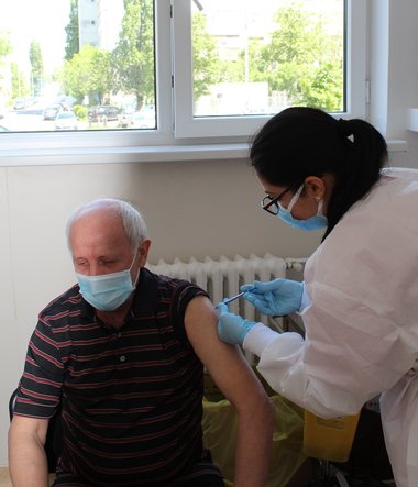 Peste 21.100 de persoane au fost vaccinate împotriva COVID-19 în cadrul maratonului organizat de MApN
