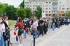 Coadă de zeci de metri la Maratonul Vaccinării de la Iaşi. În primele două ore ale evenimentului s-au vaccinat 500 de persoane, mulţi fiind studenţi - FOTO

