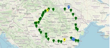 Aglomeraţie la punctele de trecere a frontierei Nădlac, Petea şi Giurgiu pentru autoturisme
