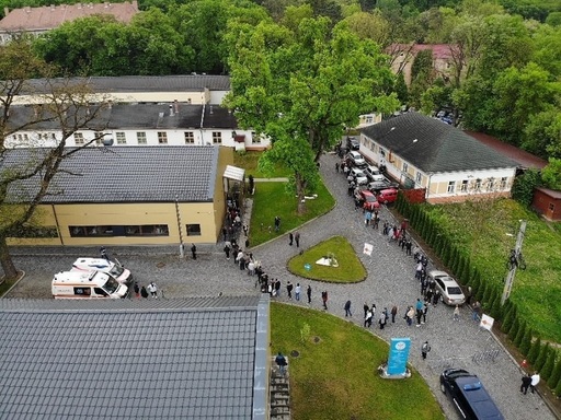 Târgu Mureş: Peste 7500 de persoane, imunizate în cel trei zile de maraton al vaccinării
