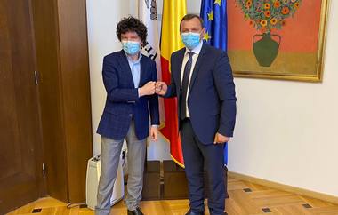 Nicuşor Dan: Am discutat cu Andrei Năstase şi colegii săi din Platforma DA despre posibile proiecte comune între Bucureşti şi Chişinău în domeniile culturii, educaţiei şi dezvoltării urbane
