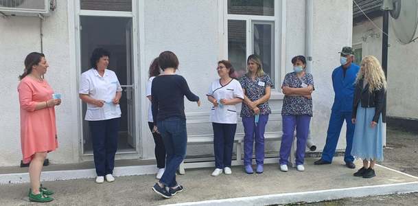 Ioana Mihăilă a vizitat Spitalul Tichileşti din Tulcea, ultimul spital din România care tratează lepra

