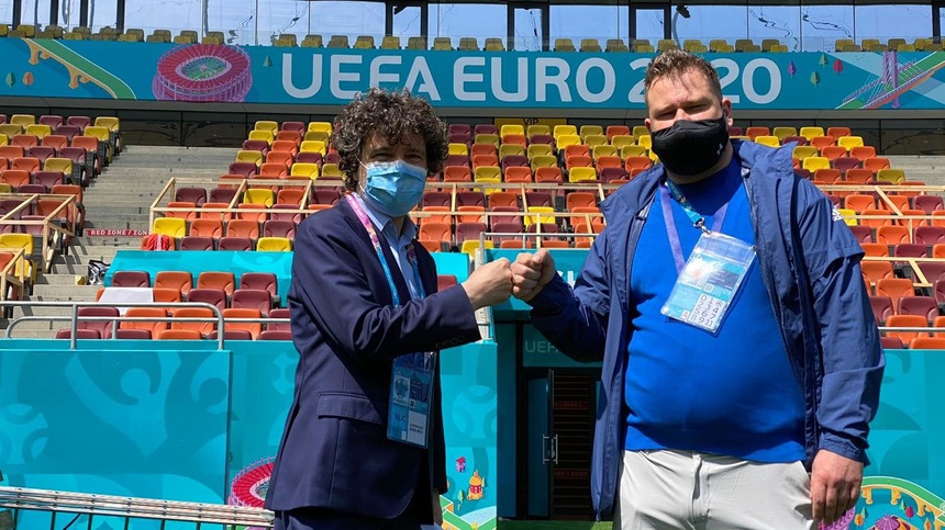 Nicuşor Dan: Cu 14 zile înaintea primului meci de la Bucureşti din cadrul Campionatului European de Fotbal, am făcut un tur al Arenei Naţionale/ Lucrările sunt în grafic, mai sunt mici reglaje de făcut