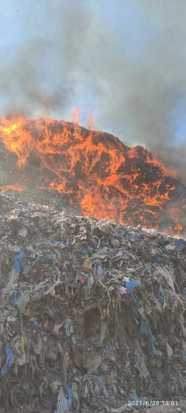 Octavian Berceanu, despre incendiul de la groapa de gunoi a municipiului Sighişoara: Suntem la mila vântului, din păcate / Şeful Gărzii de Mediu afirmă că la ultimul incendiu groapa a ars mocnit o lună de zile