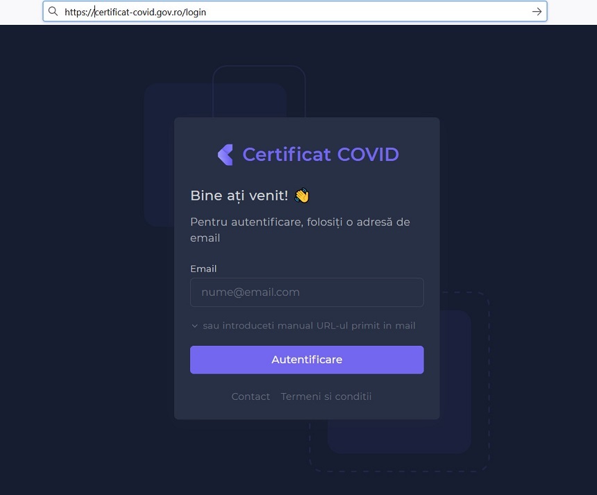 STS - Portalul web de pe care pot fi generate certificatele digitale UE privind COVID este pregătit pentru lansarea la 1 iulie. Care sunt paşii pentru obţinerea certificatului. Timpul de generare poate fi de la câteva secunde, până la o oră - VIDEO