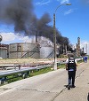 Explozie şi incendiu la Rafinăria Petromidia - Ministerul Mediului anunţă valori crescute ale indicatorilor monitorizaţi, la staţia Năvodari Tabără, fără a se atinge valorile limită / Va fi verificat modul în care compania a respectat prevederile de mediu