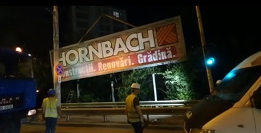 Clotilde Armand: În ultimele 7 zile am demontat 17 panouri ilegale în Sectorul 1 care aparţin firmei Euromedia, în spatele căreia se află Sebastian Ghiţă - VIDEO