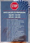 Apă caldă doar câteva ore dimineaţa şi seara, la Focşani. Explicaţiile societăţii de termoficare