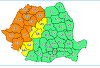 Avertizare a meteorologilor – Cod galben şi portocaliu de instabilitate atmosferică, în Banat, Crişana, Maramureş, Transilvania şi vestul Olteniei / În Oltenia, Muntenia, Moldova, vestul Dobrogei, local Transilvania va fi caniculă

