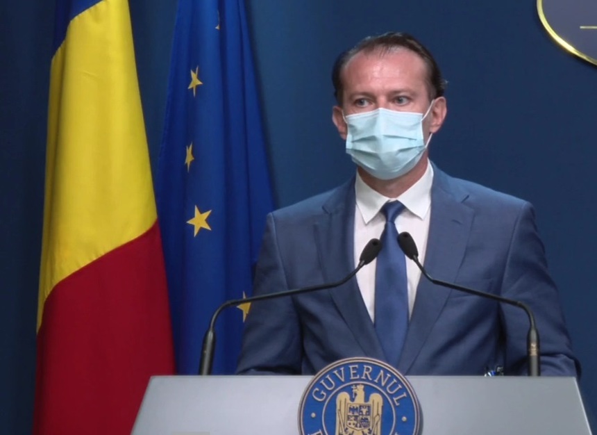 Florin Cîţu: Vom face în continuare eforturi pentru a-i convinge pe cetăţeni că soluţia de a scăpa de pandemie e vaccinarea