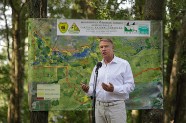 Iohannis: România doreşte să extindă zona împădurită şi se lucrează în acest sens/ Aceste chestiuni nu ţin de ambiţii politice, ţin de viaţa noastră, ne dorim un mediu plăcut bun şi pentru generaţiile care vin - VIDEO