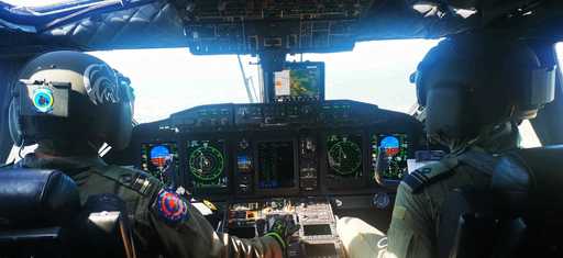 DSU: Aeronava C-27 J Spartan a efectuat sâmbătă două misiuni şi a acţionat cu 10.000 litri de apă, la 100 km est de capitala Macedoniei de Nord, Skopje, o zonă puternic afectată de incendii de vegetaţie