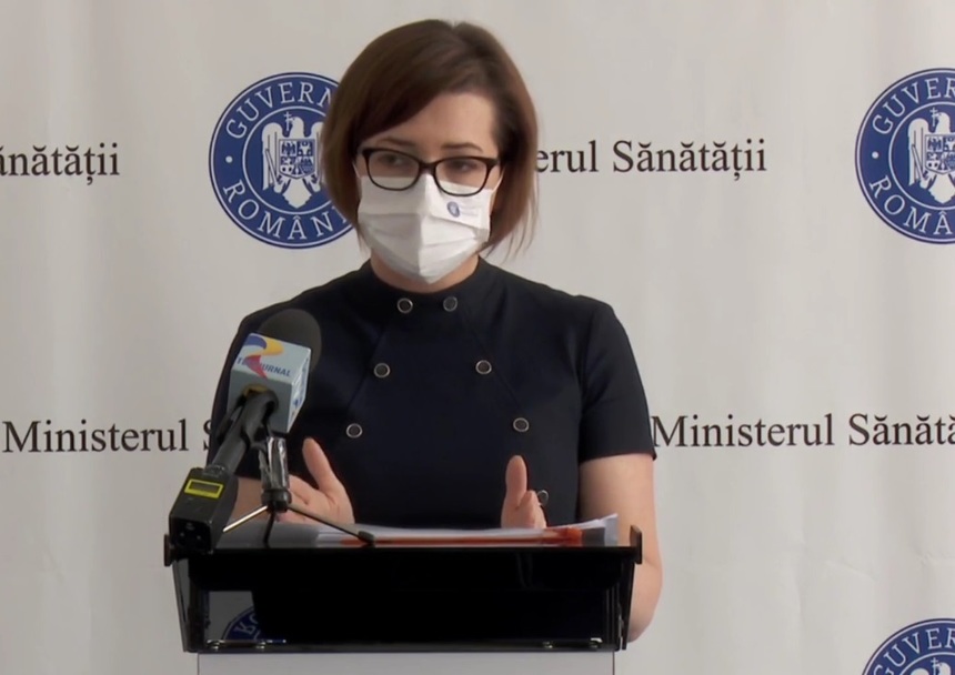 Ioana Mihăilă: Ultima estimare pe care am primit-o de la INSP apreciază că pe la mijlocul lunii septembrie s-ar putea să ajungem la 4.000 de pacienţi spitalizaţi cu COVID-19