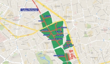 Zone de promenadă instituite sâmbătă şi duminică în Capitală - HARTA