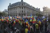CNCAV, reacţie la protestele din Capitală: Sute de medici luptă pentru salvarea vieţilor unor pacienţi cu forme severe de COVID-19 / Un român a murit la fiecare 8 minute în ultimele 24 de ore, 92% dintre ei erau nevaccinaţi 