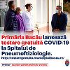 Bacău: Testare gratuită COVID-19 la Spitalul de Pneumoftiziologie, la recomandarea medicului de familie